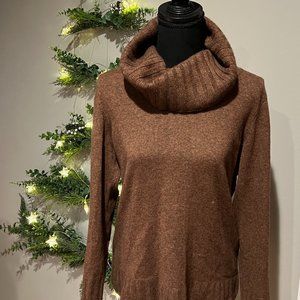 Cashmere Cowl Neck Sweater